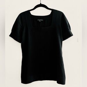 Banana Republic Black Silk and Cotton Sweater S